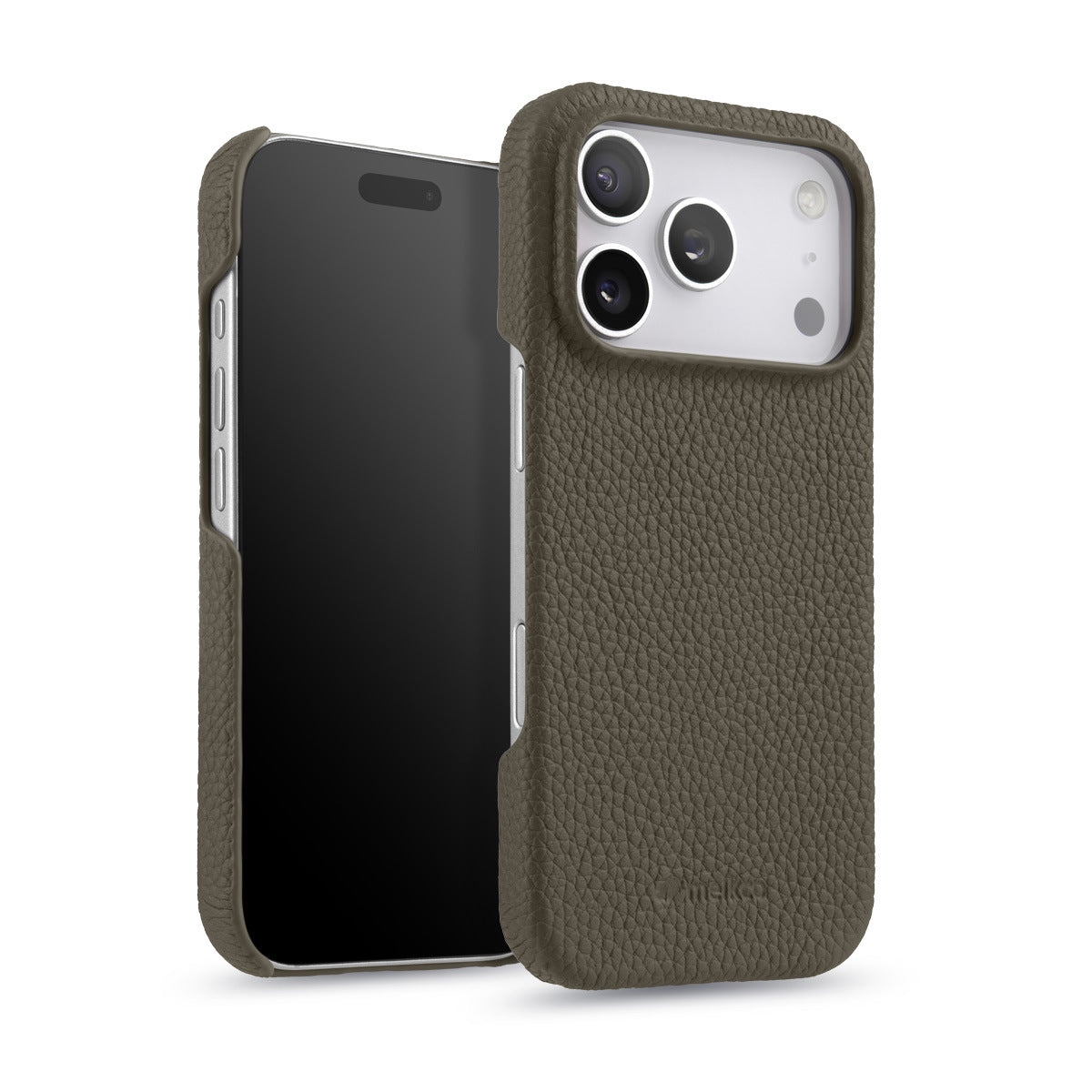 17ProMax Phone Case Genuine Leather Magnetic Protective Cover