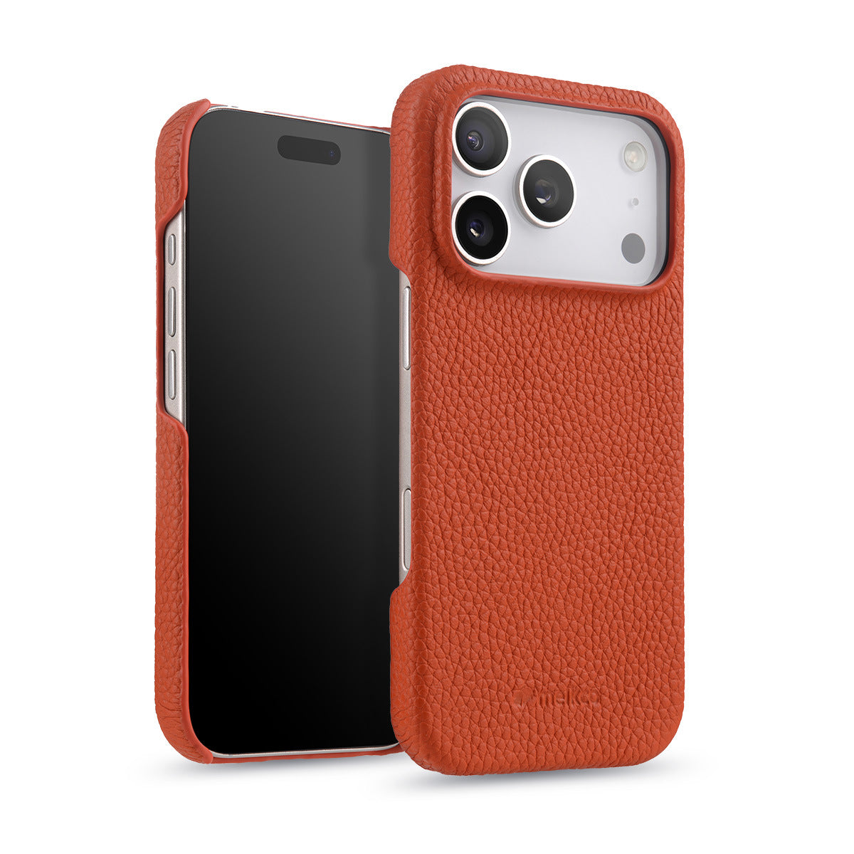 17ProMax Phone Case Genuine Leather Magnetic Protective Cover